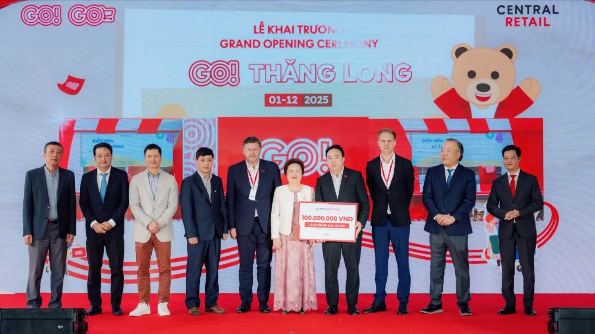Big C nâng cấp thành Trung tâm thương mại GO! Thăng Long